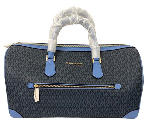 michael kors women's weekender bag|Michael Kors bag with airplanes.